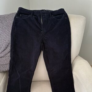 Articles Of Society Woman’s Dark Blue velvet  Pants